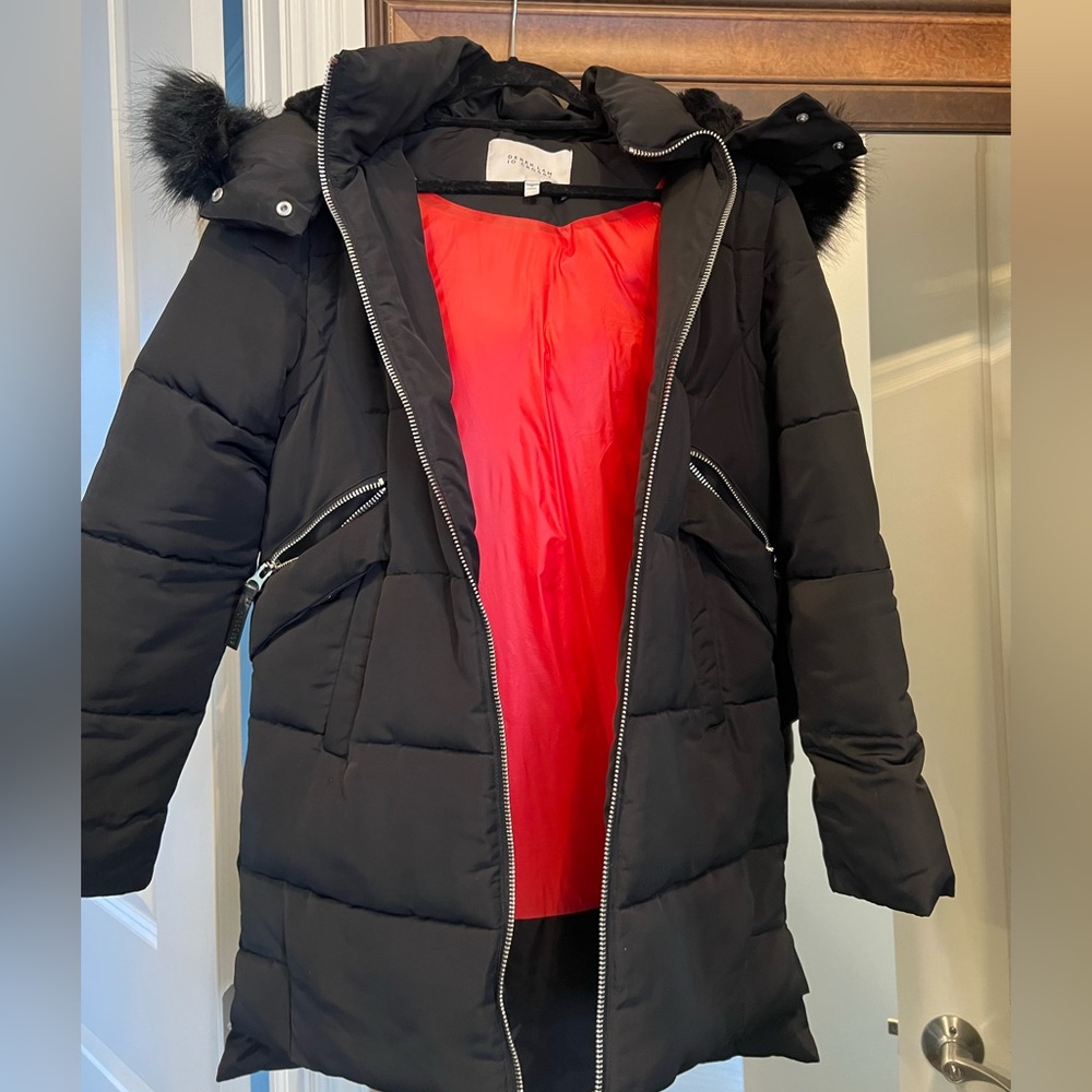 Derek Lam 10 Crosby Black Jacket with Removable sleeves